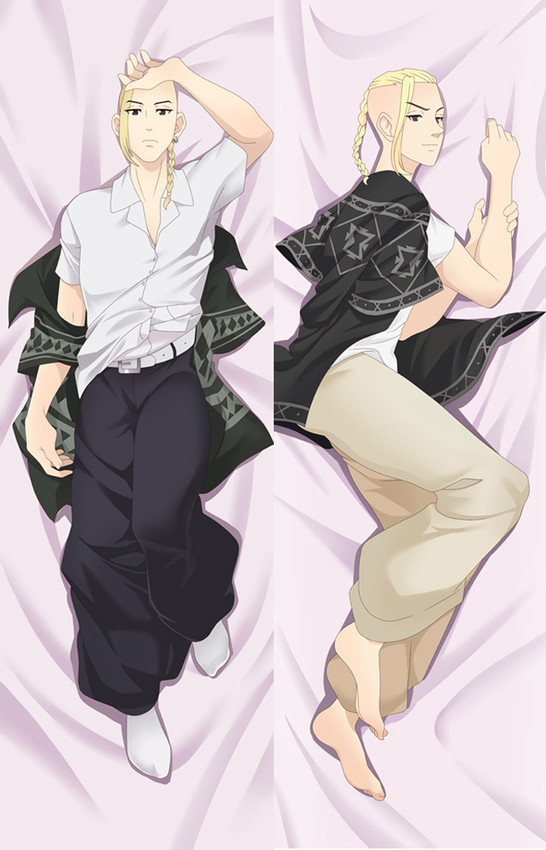Draken from Tokyo Revengers dakimakura cover