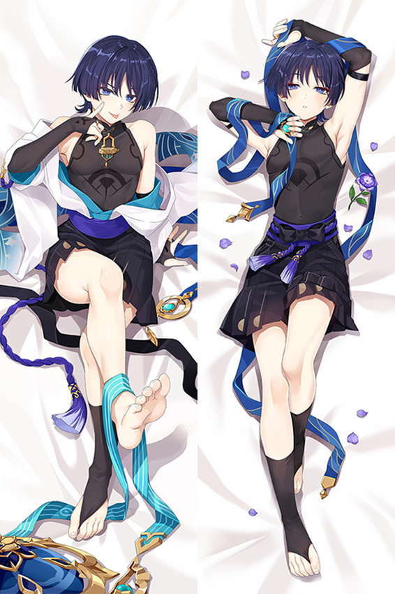 Wanderer from Genshin Impact dakimakura cover