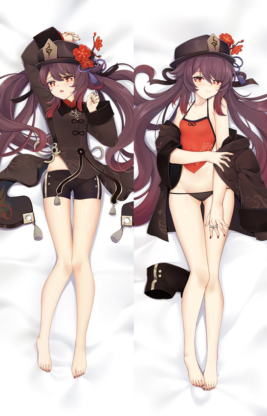 Hu Tao (Genshin Impact) Dakimakura Body Pillow Cover