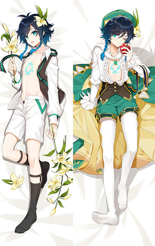 Venti Barbatos from Genshin Impact dakimakura cover