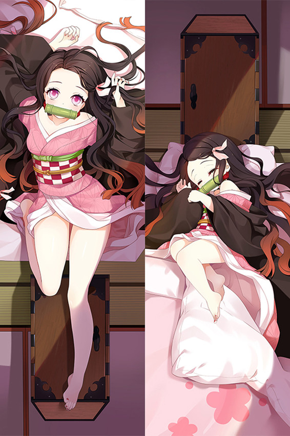 Nezuko Kamado (Demon Slayer) Dakimakura Body Pillow Cover
