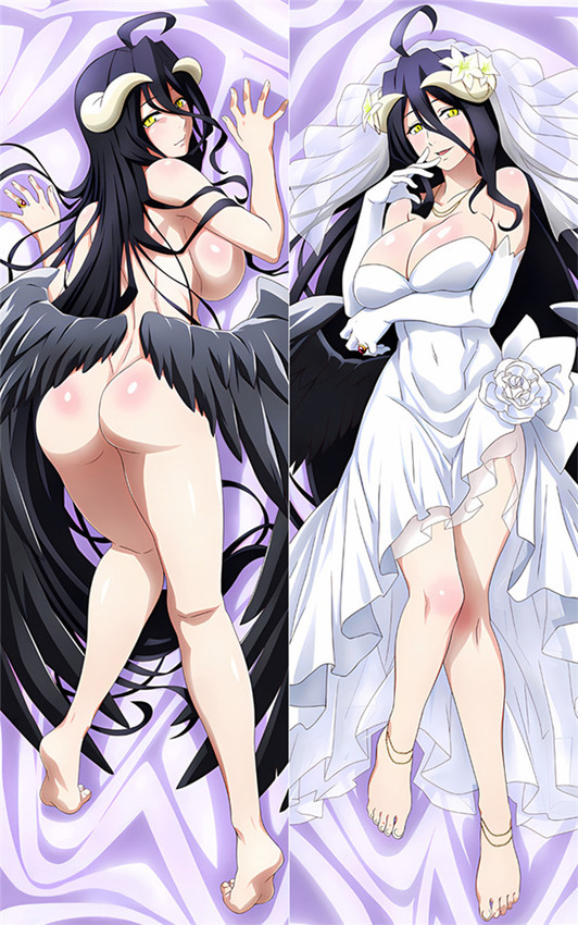 Albedo from Overlord dakimakura cover