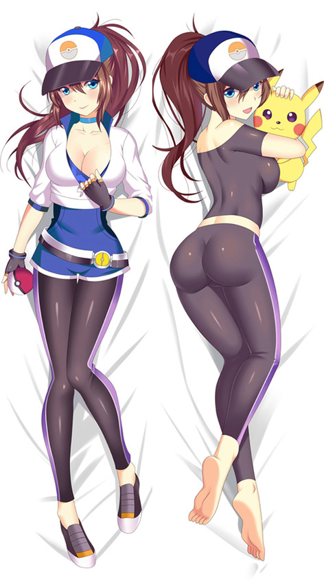 Female Protagonist (Pokemon) Dakimakura Body Pillow Cover
