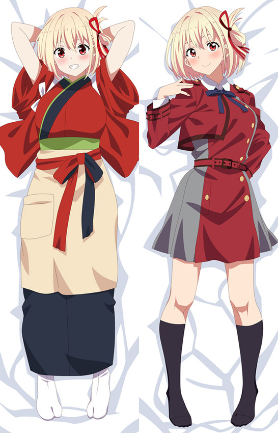 Chisato Nishikigi from Lycoris Recoil dakimakura cover