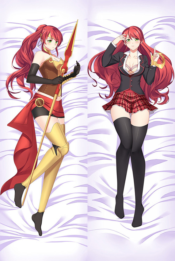 Pyrrha Nikos from RWBY dakimakura cover