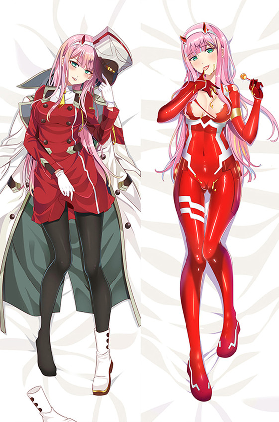 Zero Two from Darling in The Franxx dakimakura cover