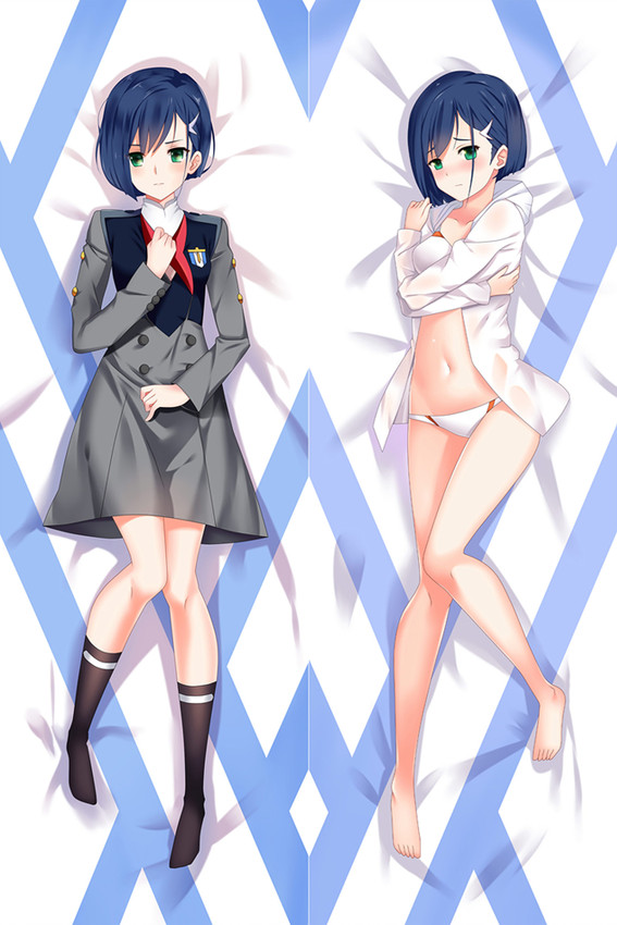 Ichigo (Darling in The Franxx) Dakimakura Body Pillow Cover