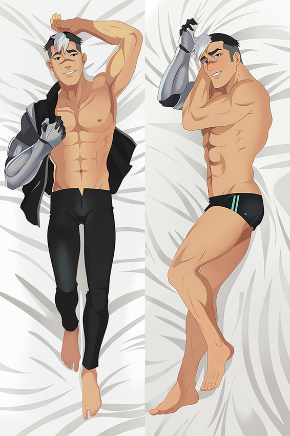 Takashi Shiro Shirogane from Voltron dakimakura cover