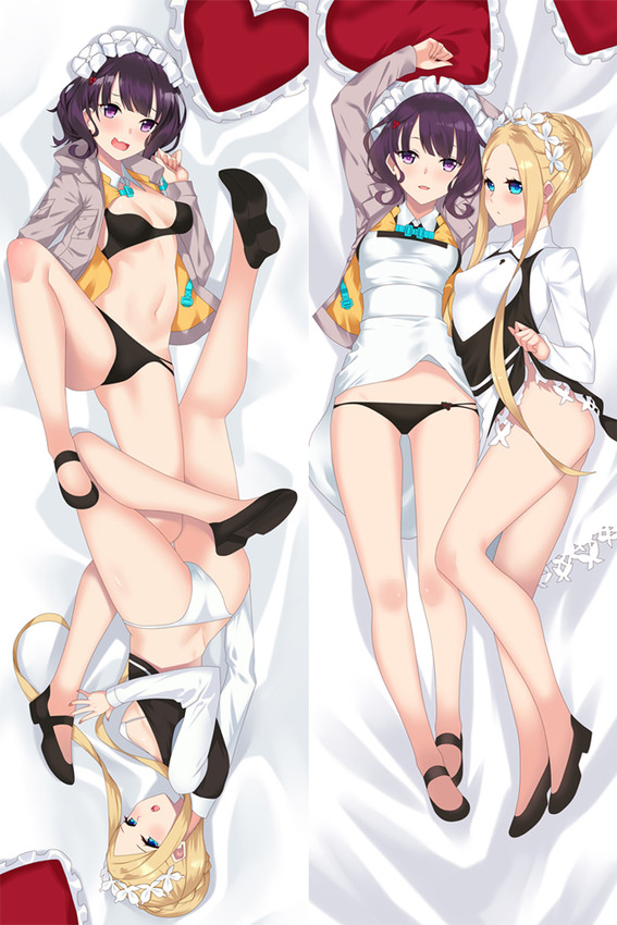 Hokusai and Abigail (Fate Grand Order) Dakimakura Body Pillow Cover