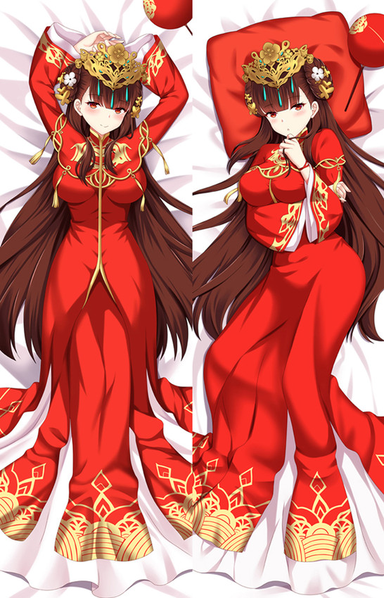 Yat Sen (Azur Lane) Dakimakura Body Pillow Cover