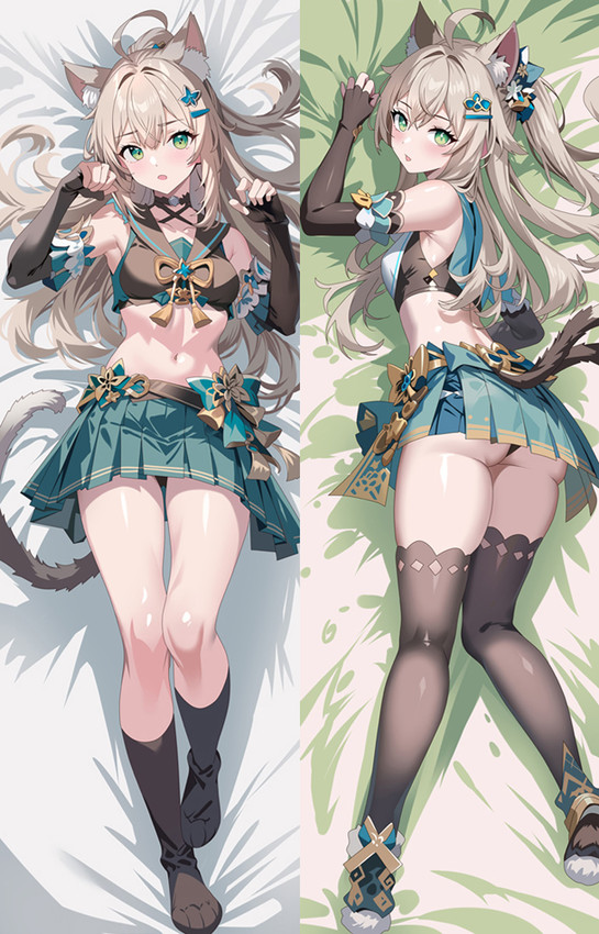 Kirara (Genshin Impact) Dakimakura Body Pillow Cover