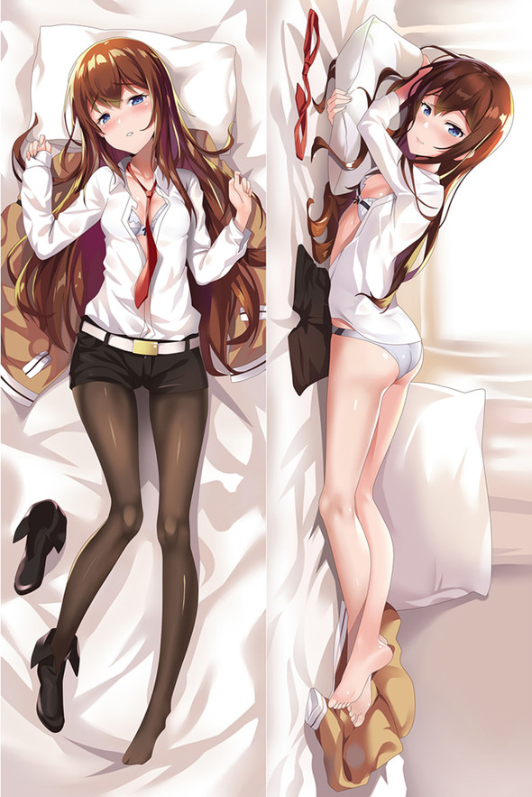 Makise Kurisu from Steins Gate dakimakura cover
