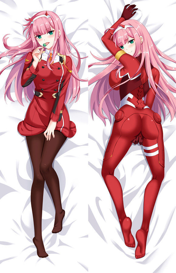 Zero Two from Darling in the FranXX dakimakura cover
