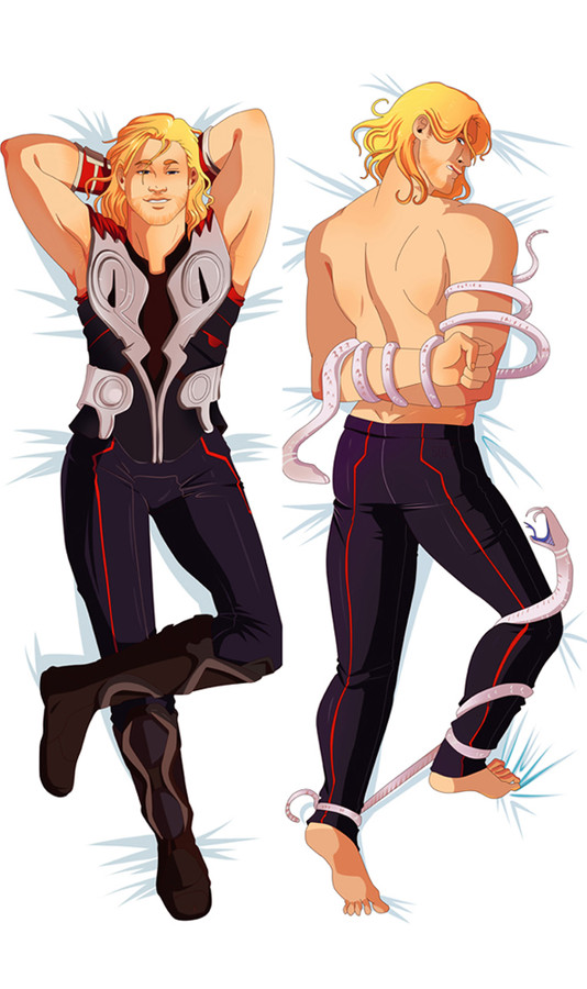Thor from Marvel dakimakura cover Thor from Marvel dakimakura cover