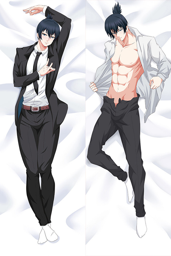 Aki Hayakawa from Chainsaw Man dakimakura cover Aki Hayakawa from Chainsaw Man dakimakura cover