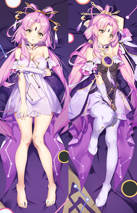 Fu Xuan from Honkai Star Rail dakimakura cover Fu Xuan from Honkai Star Rail dakimakura cover