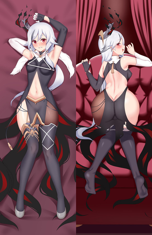 Dark Fu Hua from Honkai Star Rail dakimakura cover Dark Fu Hua from Honkai Star Rail dakimakura cover