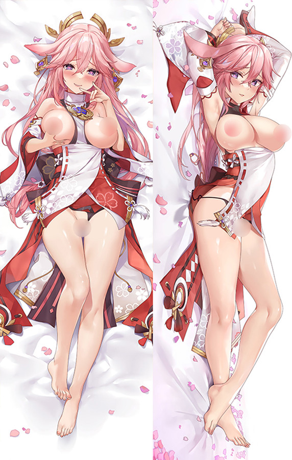 Yae Miko from Genshin Impact 18+ dakimakura cover Yae Miko from Genshin Impact 18+ dakimakura cover