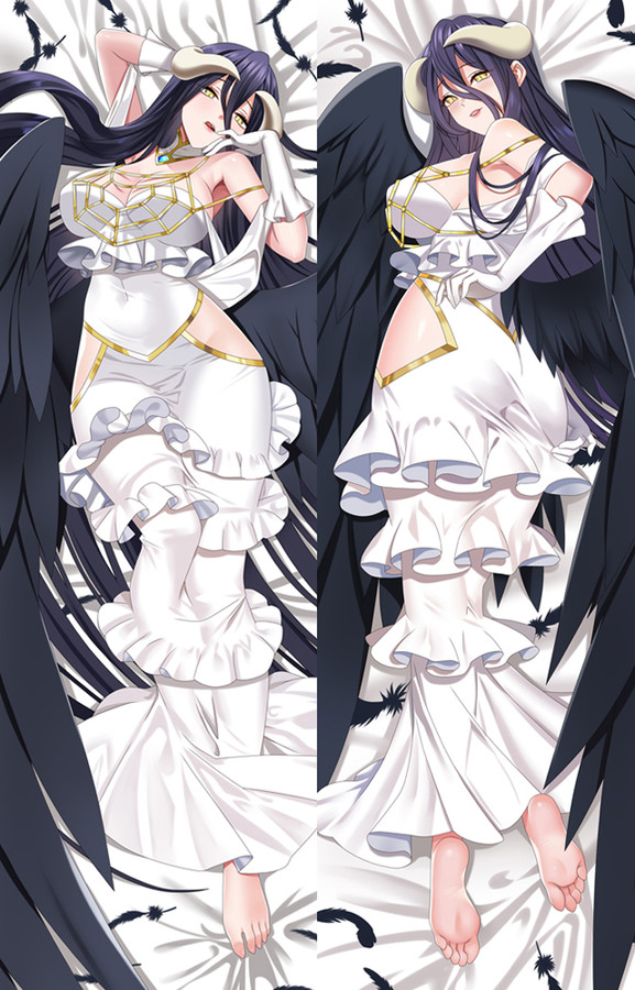 Albedo from Overlord dakimakura cover Albedo from Overlord dakimakura cover
