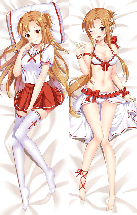 Asuna Yuuki from Sword Art Online dakimakura cover Asuna Yuuki from Sword Art Online dakimakura cover