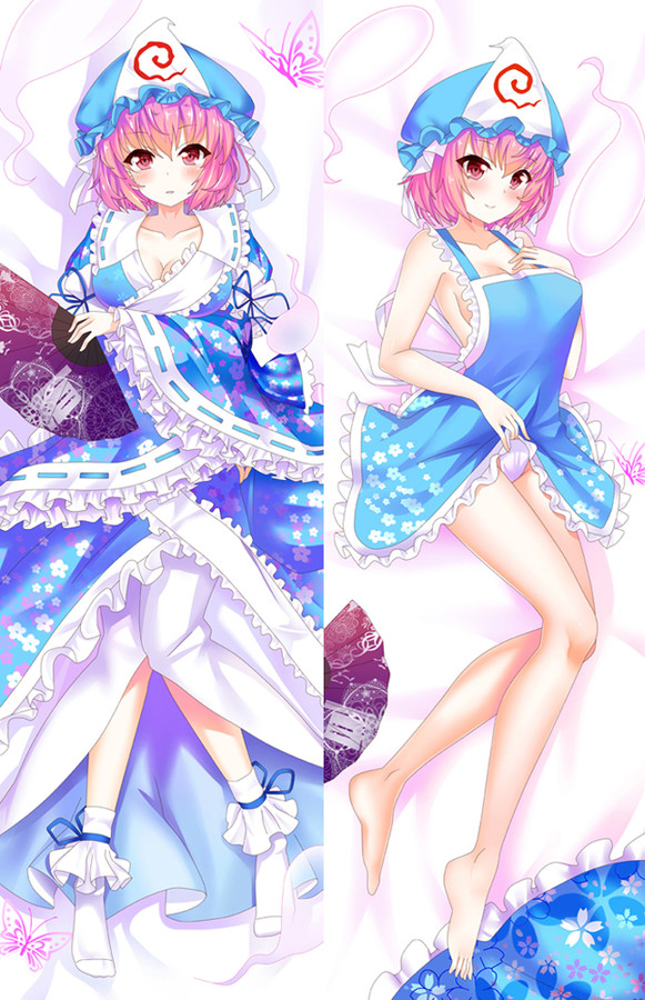 Yuyuko Saigyouji from Touhou Project dakimakura cover Yuyuko Saigyouji from Touhou Project dakimakura cover