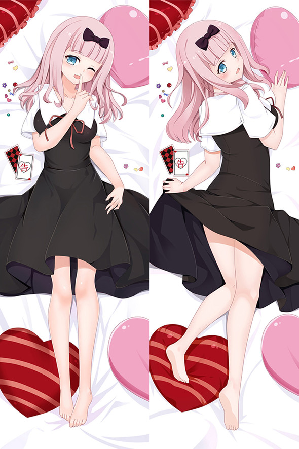 Chika Fujiwara from Kaguya-sama Love Is War dakimakura cover