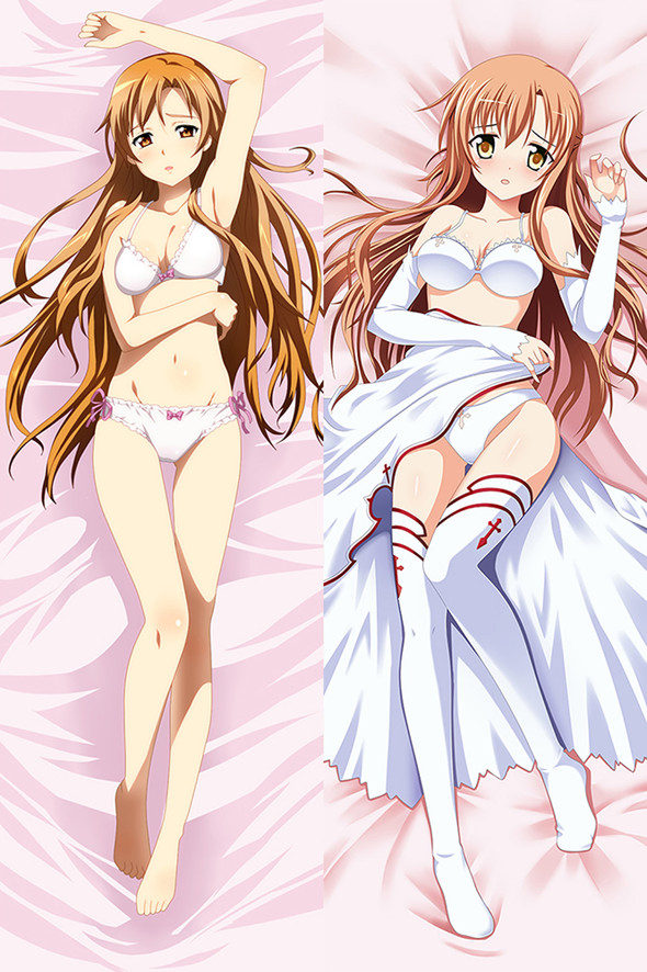 Asuna Yuuki from Sword Art Online dakimakura cover Asuna Yuuki from Sword Art Online dakimakura cover