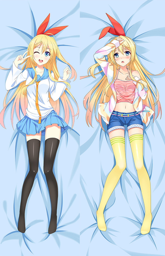 Chitoge Kirisaki from Nisekoi False Love dakimakura cover Chitoge Kirisaki from Nisekoi False Love dakimakura cover