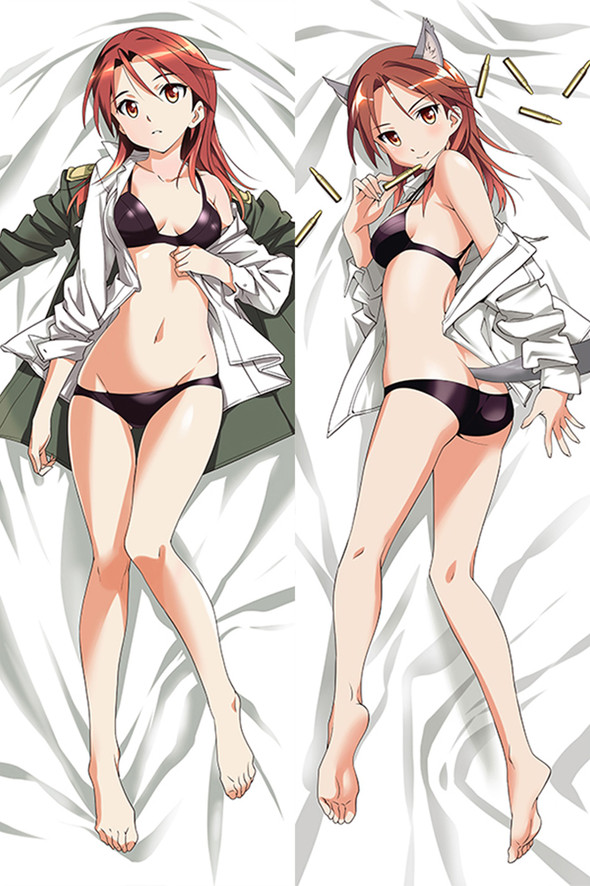 Minna-Dietlinde Wilcke from Strike Witches dakimakura cover Minna-Dietlinde Wilcke from Strike Witches dakimakura cover