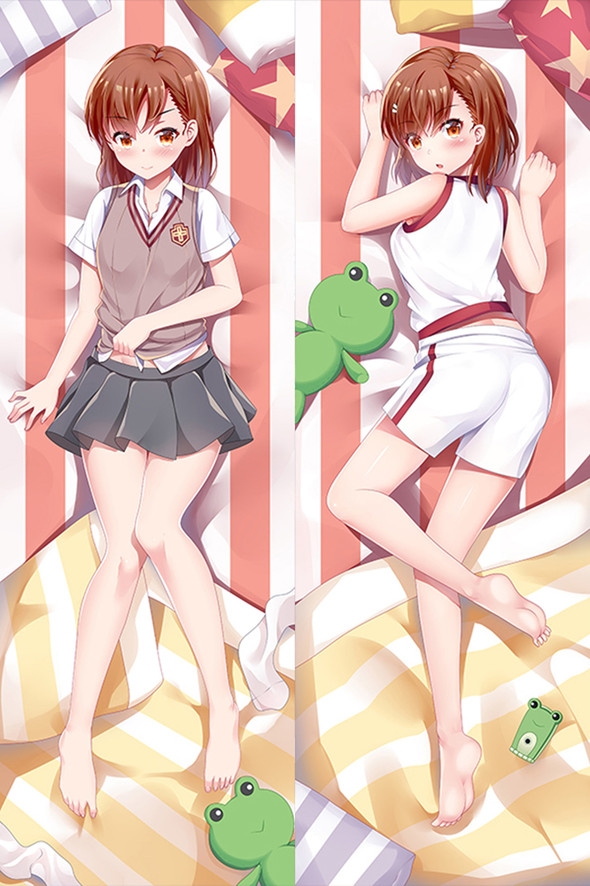 Misaka Mikoto from A Certain Magical Index dakimakura cover Misaka Mikoto from A Certain Magical Index dakimakura cover