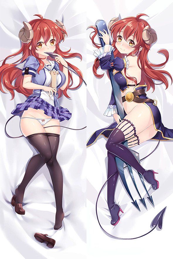 Yuko Yoshida from The Demon Girl Next Door dakimakura cover Yuko Yoshida from The Demon Girl Next Door dakimakura cover