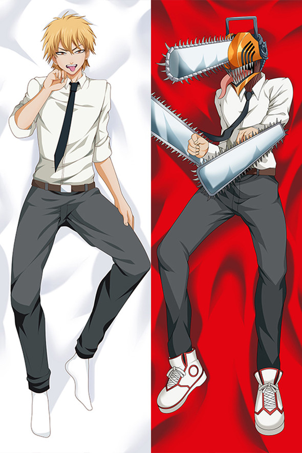 Denji from Chainsaw Man dakimakura cover