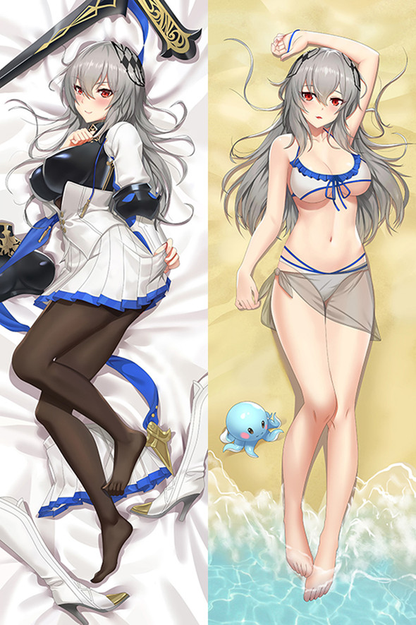 Bronya Zaychik from Honkai Star Rail dakimakura cover Bronya Zaychik from Honkai Star Rail dakimakura cover