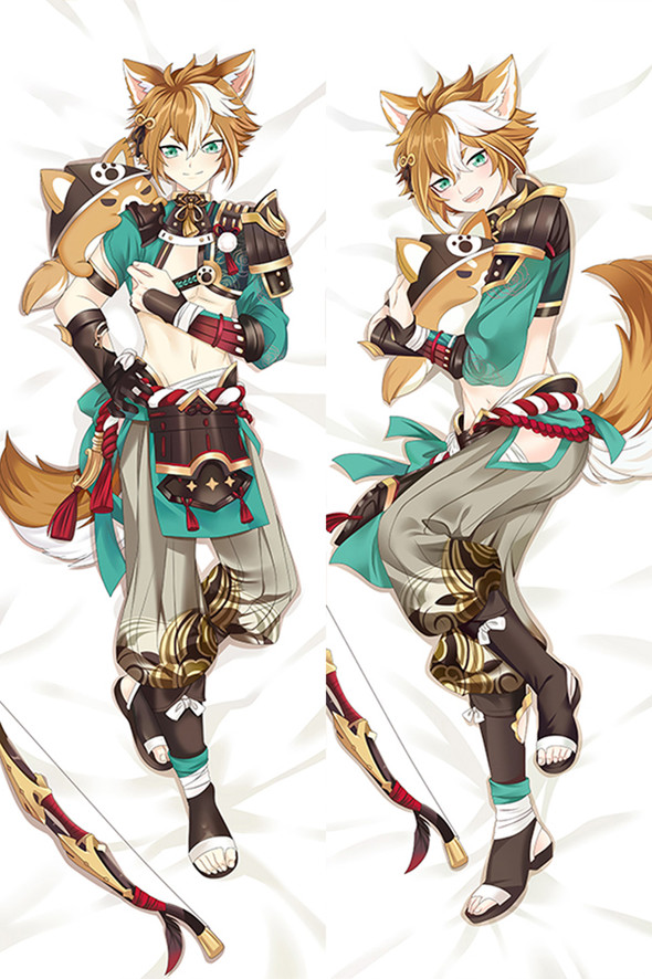 Gorou from Genshin Impact dakimakura cover Gorou from Genshin Impact dakimakura cover