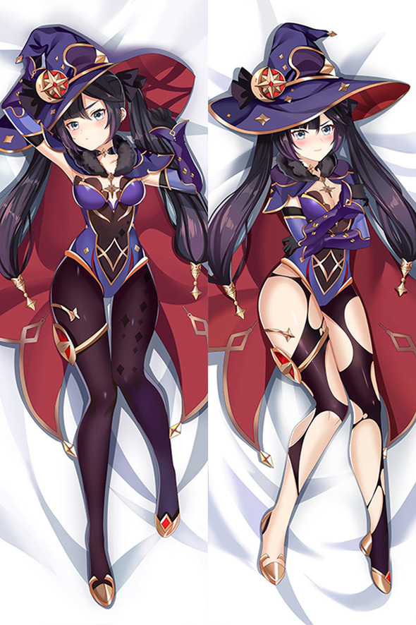 Mona from Genshin Impact dakimakura cover Mona from Genshin Impact dakimakura cover