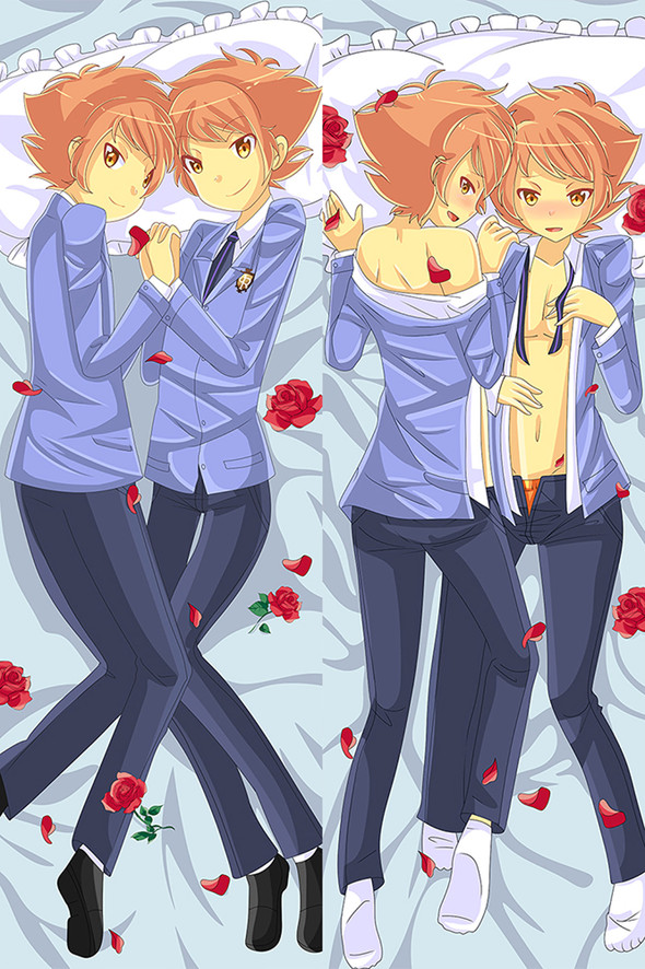 Kaoru and Hikaru Hitachiin from Ouran High School Host Club dakimakura cover