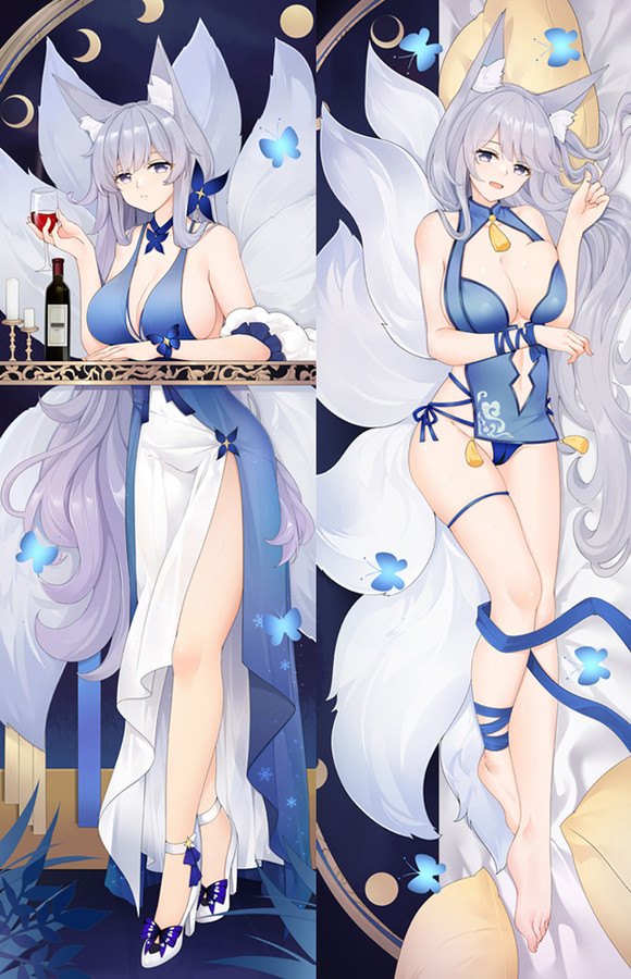 Shinano from Azur Lane dakimakura cover