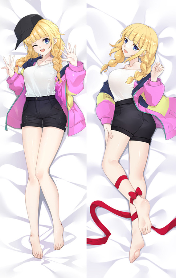 Eiko Tsukimi from Ya Boy Kongming dakimakura cover Eiko Tsukimi from Ya Boy Kongming dakimakura cover