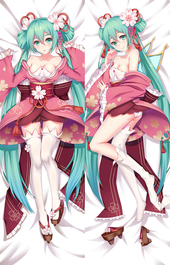 Hatsune Miku from Vocaloid dakimakura cover Hatsune Miku from Vocaloid dakimakura cover