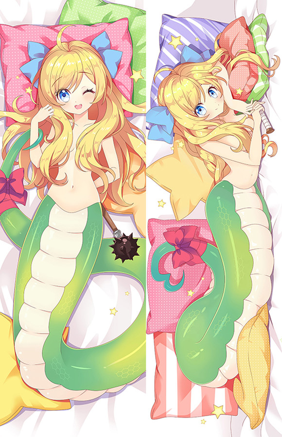Jashin-chan from Dropkick on My Devil dakimakura cover