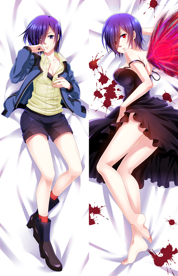 Touka Kirishima from Tokyo Ghoul dakimakura cover Touka Kirishima from Tokyo Ghoul dakimakura cover