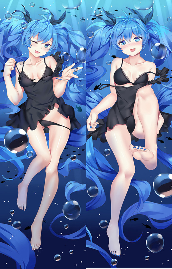 Hatsune Miku from Vocaloid dakimakura cover Hatsune Miku from Vocaloid dakimakura cover