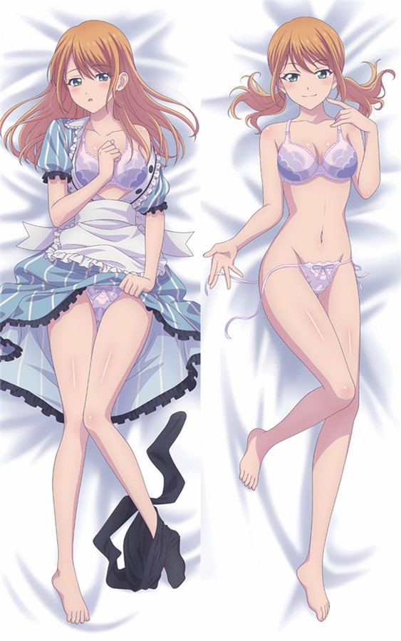 Riho Tsukishima from The Cafe Terrace and Its Goddesses dakimakura cover Riho Tsukishima from The Cafe Terrace and Its Goddesses dakimakura cover