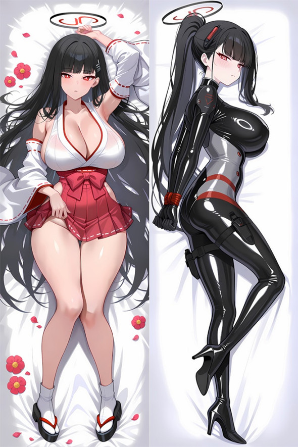 Tsukatsuki Rio from Blue Archive dakimakura cover Tsukatsuki Rio from Blue Archive dakimakura cover