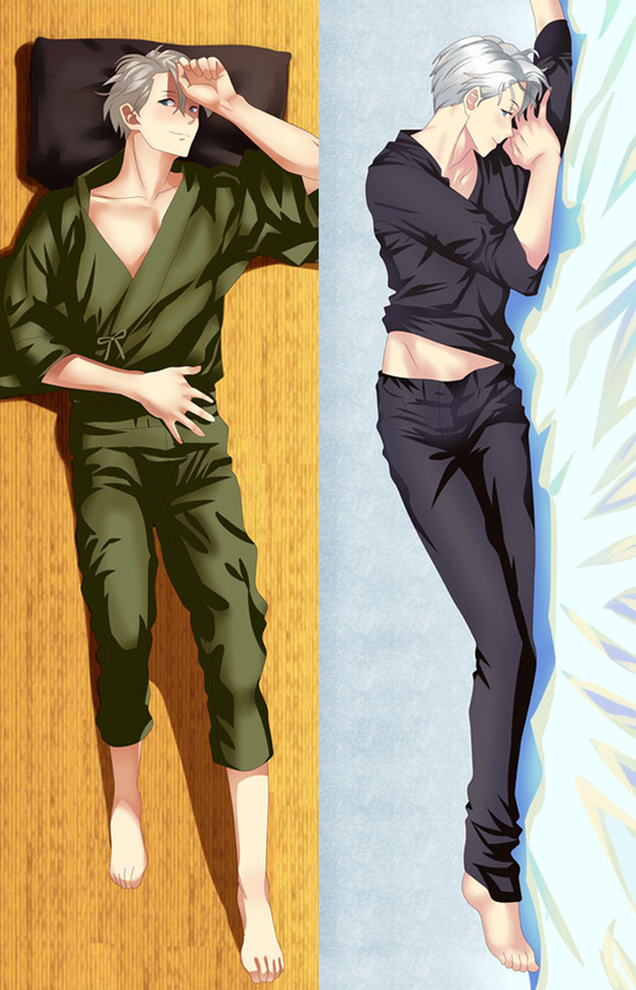 Victor Nikiforov from Yuri on Ice dakimakura cover Victor Nikiforov from Yuri on Ice dakimakura cover