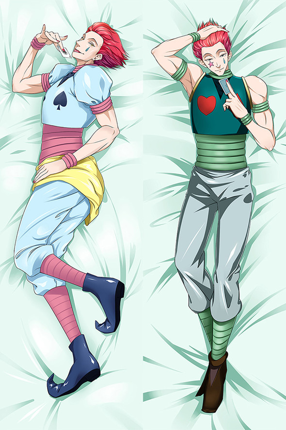 Hisoka Morow from Hunter x Hunter dakimakura cover