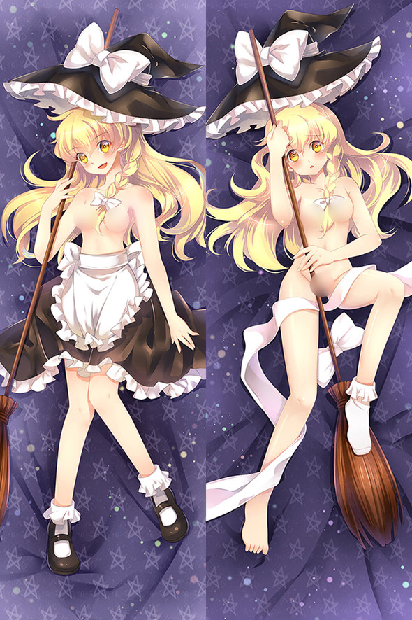 Marisa Kirisame from Touhou Project 18+ dakimakura cover Marisa Kirisame from Touhou Project 18+ dakimakura cover