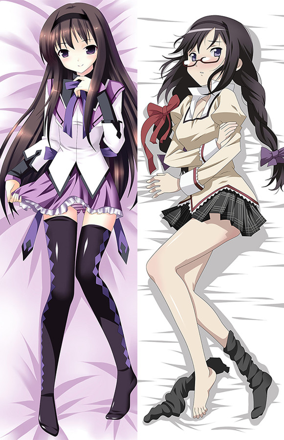 Homura Akemi from Puella Magi Madoka Magica dakimakura cover Homura Akemi from Puella Magi Madoka Magica dakimakura cover