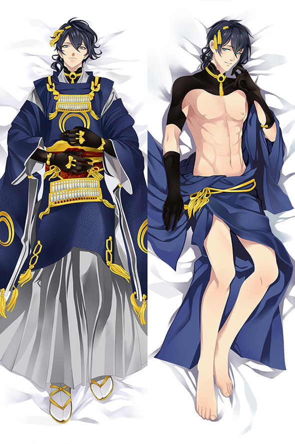 Mikazuki Munechika from Touken Ranbu dakimakura cover Mikazuki Munechika from Touken Ranbu dakimakura cover