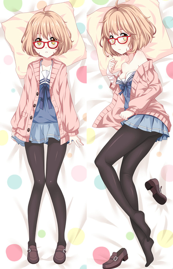 Mirai Kuriyama from Beyond the Boundary dakimakura cover Mirai Kuriyama from Beyond the Boundary dakimakura cover